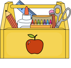 teacher toolbox clip art outline